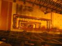 Our $2.50 tickets didnt exactly get us the best seats in the house. Heres us climbing all those stairs up to the upper, upper balcony.